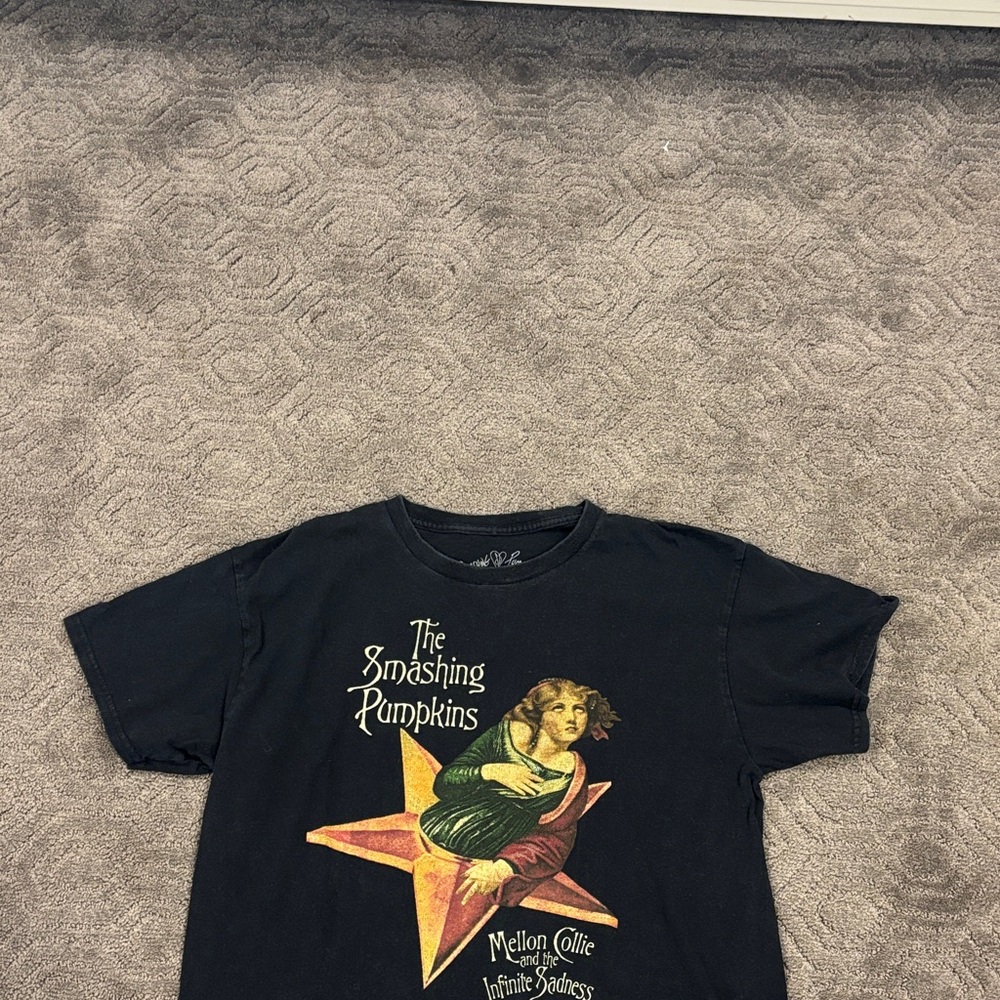 Target Black Graphic Tee with Vintage Design